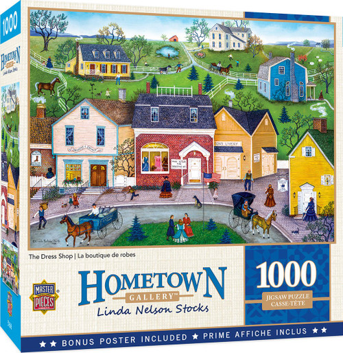 Hometown Gallery The Dress Shop 1000 Piece Puzzle