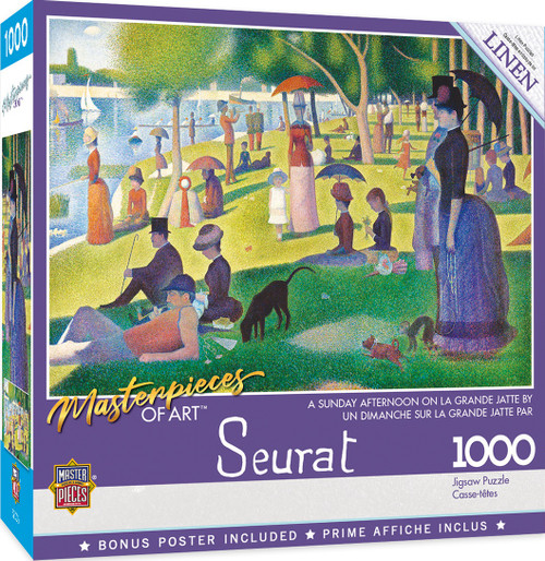 Masterpieces A Sunday on La Grande Jatte 1000 Piece Puzzle