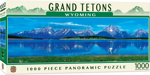 American Vistas Grand Tetons 1000 Piece Panoramic Puzzle