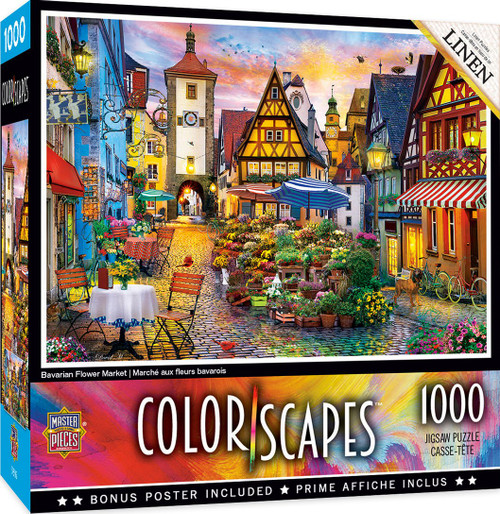 Colorscapes Bavarian Flower Market 1000 Piece Puzzle