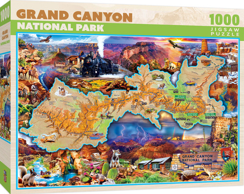 National Parks Grand Canyon 1000 Piece Puzzle