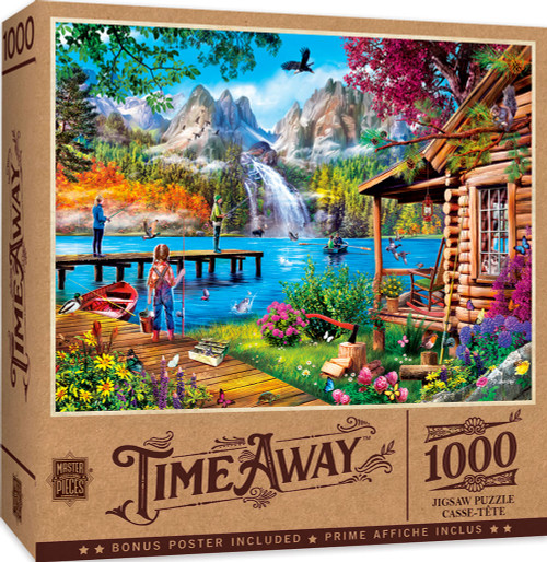 Time Away Fishing with Pappy 1000 Piece Puzzle