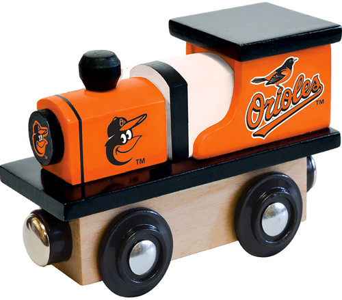 Baltimore Orioles Wood Toy Train