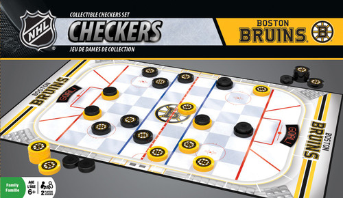 Boston Bruins Checkers