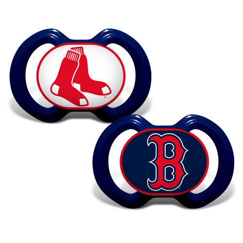 Boston Red Sox MLB Baby Pacifier 2 Pack