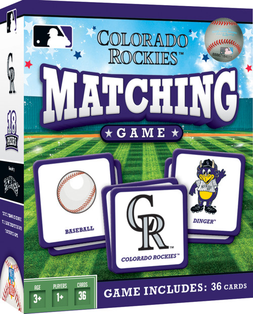 Colorado Rockies Matching Game