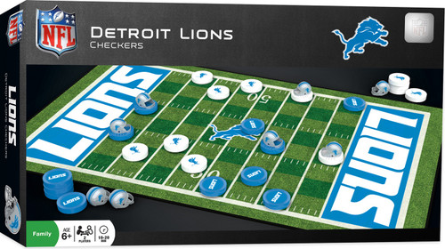 Detroit Lions Checkers