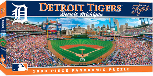Detroit Tigers 1000 Piece Panoramic Puzzle