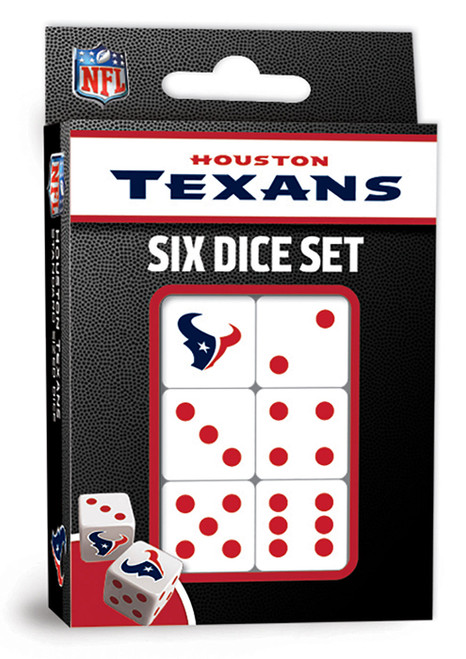 Houston Texans Dice Set