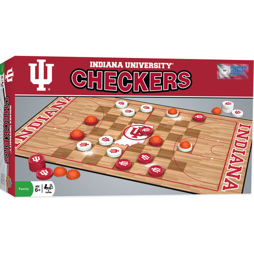 Indiana Hoosiers Checkers