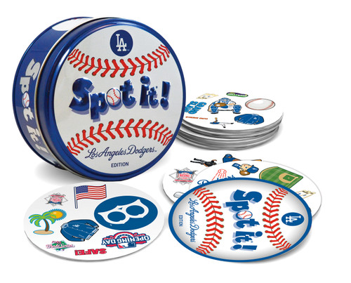 Los Angeles Dodgers Spot It! Card Game