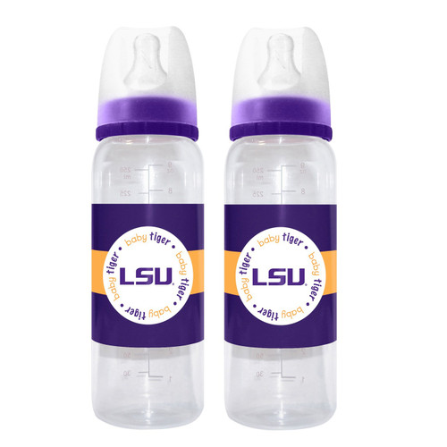 LSU Tigers Baby Bottles - 2-Pack