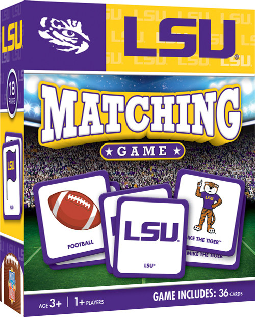 LSU Tigers Matching Game