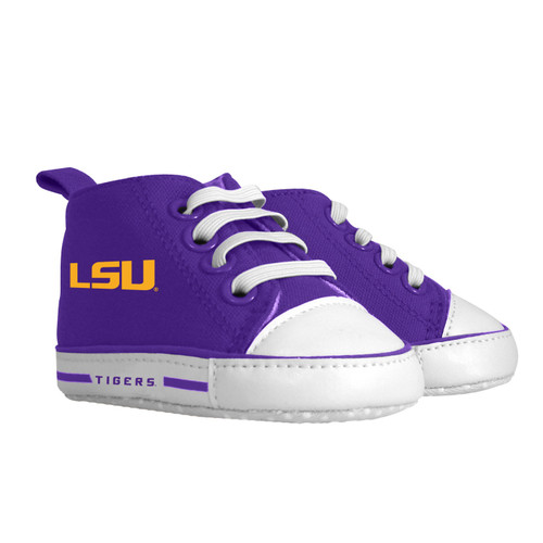 LSU Tigers Pre-Walker Baby Shoes