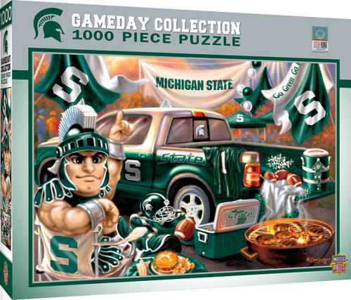 Michigan State Spartans Gameday 1000 Piece Puzzle