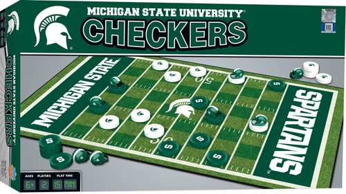 Michigan State Spartans Checkers