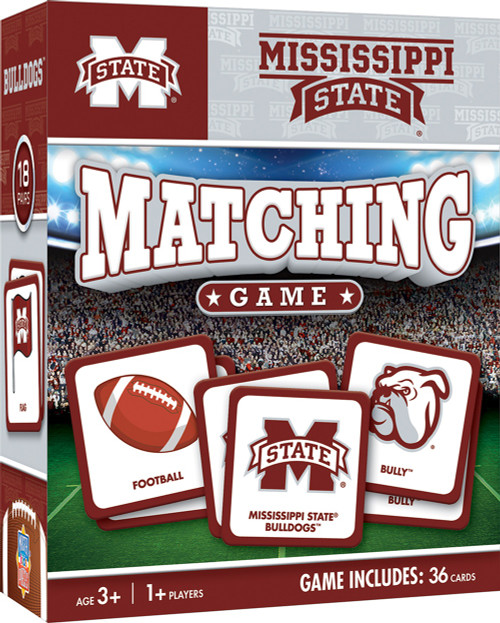 Mississippi State Bulldogs Matching Game
