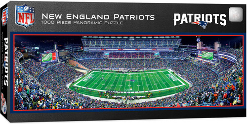 New England Patriots 1000 Piece Panoramic Puzzle