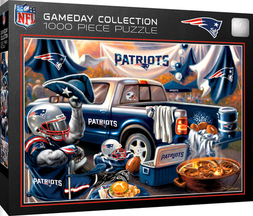 New England Patriots Gameday 1000 Piece Puzzle