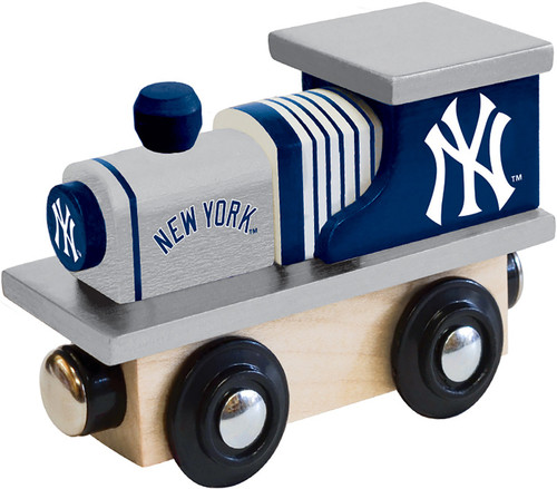 New York Yankees Wood Toy Train