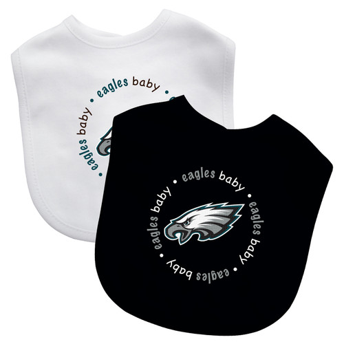 Philadelphia Eagles Baby Bibs 2-Pack