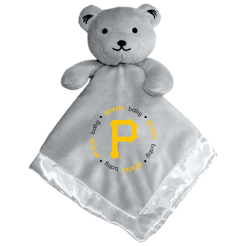 Pittsburgh Pirates Gray Infant Bear Security Blanket
