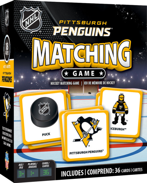 Pittsburgh Penguins Matching Game