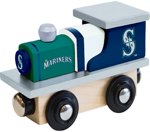 Seattle Mariners Wood Toy Train