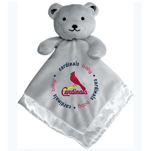 St Louis Cardinals Infant Gray Bear Security Blanket