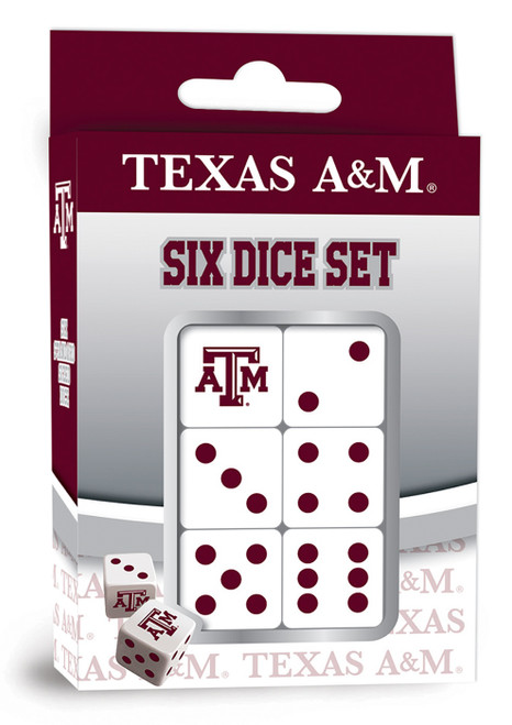 Texas A&M Aggies Dice Set
