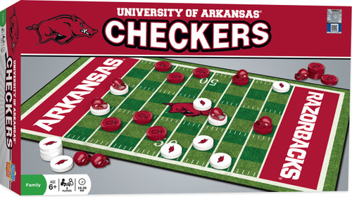 Arkansas Razorbacks Checkers