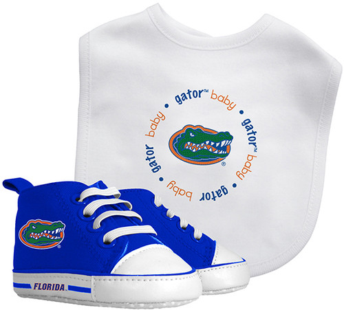 Florida Gators Infant Bib & Shoes Gift Set