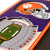 Clemson Tigers 6" x 19" 3D Stadium Banner Wall Art