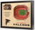 Atlanta Falcons 25-Layer StadiumViews 3D Wall Art