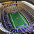 Minnesota Vikings 25-Layer StadiumViews Lighted End Table