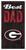 Georgia Bulldogs Best Dad Sign