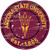 Arizona State Sun Devils Distressed Round Sign