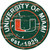 Miami Hurricanes Distressed Round Sign