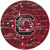 South Carolina Gamecocks Distressed Round Sign