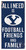 BYU Cougars 6" x 12" Friends & Family Sign