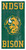North Dakota State Bison 6" x 12" Heritage Logo Sign