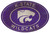 Kansas State Wildcats 46" Heritage Logo Oval Sign