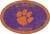 Clemson Tigers 46" Team Color Oval Sign