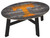 Tennessee Volunteers Distressed Wood Coffee Table