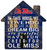 Mississippi Rebels 12" House Sign