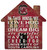 South Carolina Gamecocks 12" House Sign