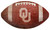 Oklahoma Sooners Football Shaped Sign