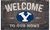 BYU Cougars 11" x 19" Welcome to Our Home Sign