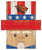 Oregon State Beavers 19" x 16" Patriotic Head