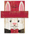 Arkansas Razorbacks 19" x 16" Easter Bunny Head